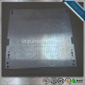 Pendingin aluminium heat sink pipa panas pelat datar